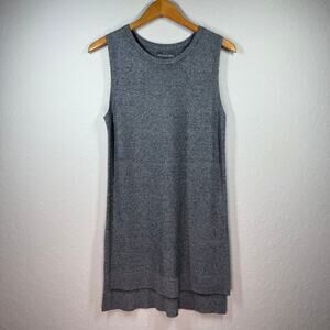 Women's Michael Stars Sleeveless Gray Sweater Dress Size Small NEW